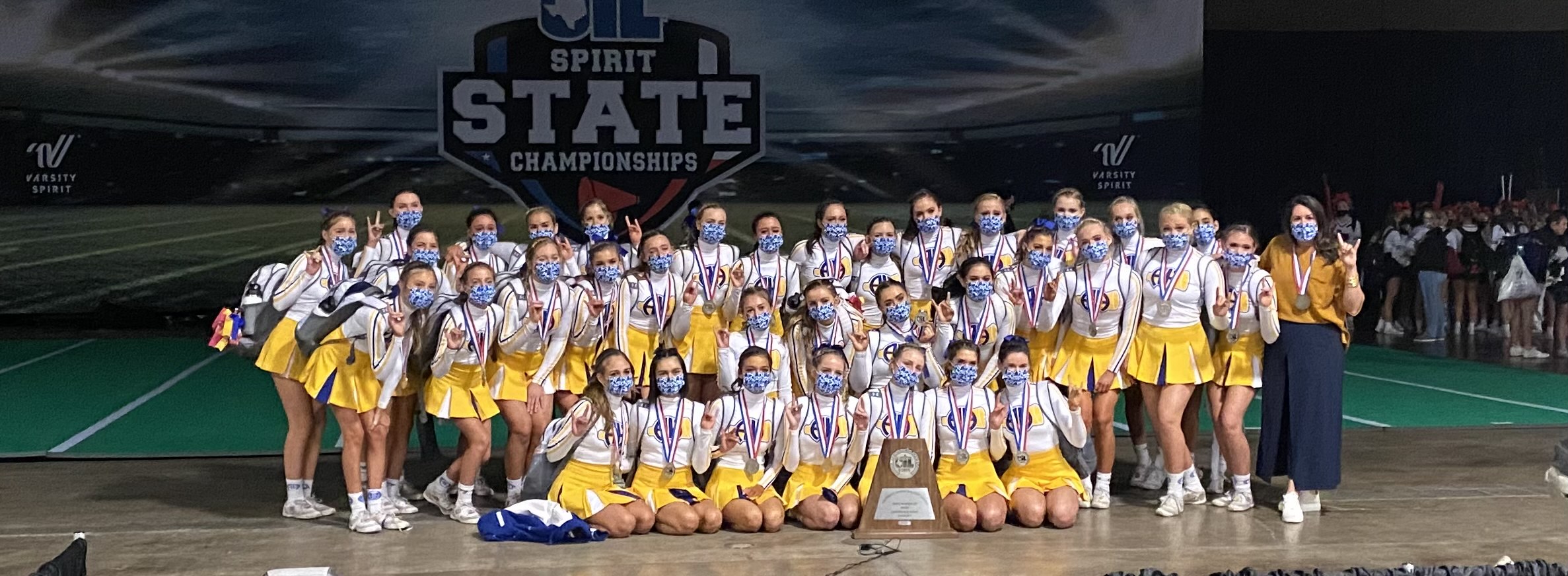 UIL Cheer 5A D-II State Runner-up!