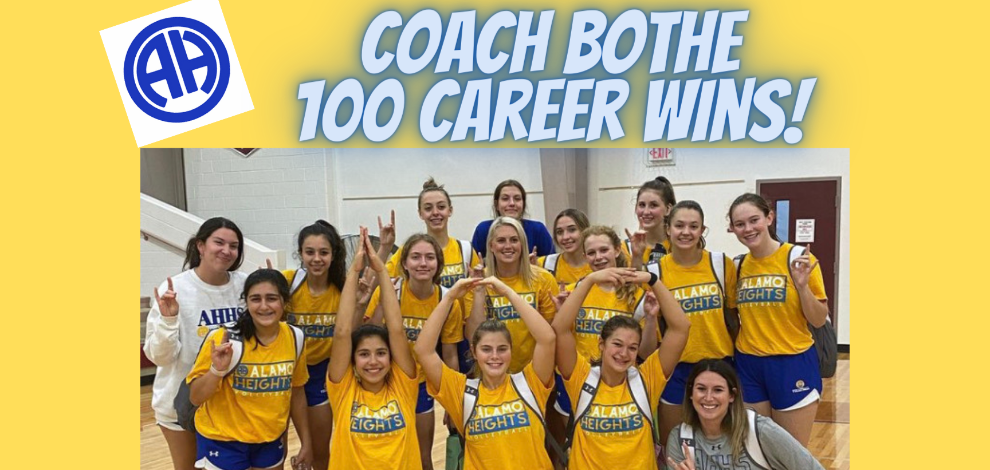 Congrats to Coach Bothe 100 Career Wins!