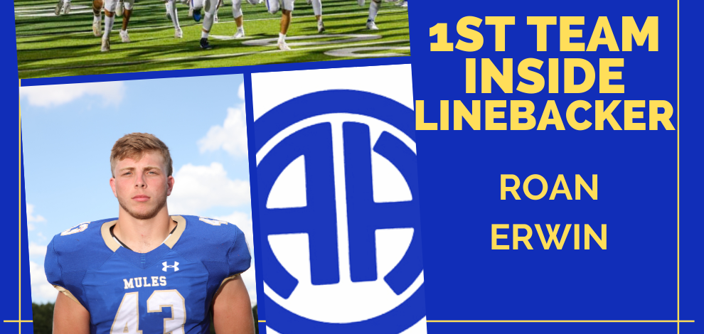 1st Team All-District Inside Linebacker