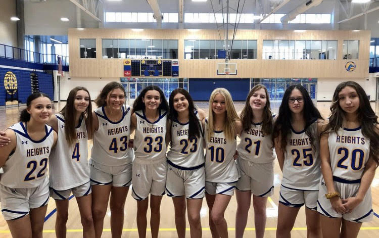 Freshman Girls Basketball Team 2021-2022