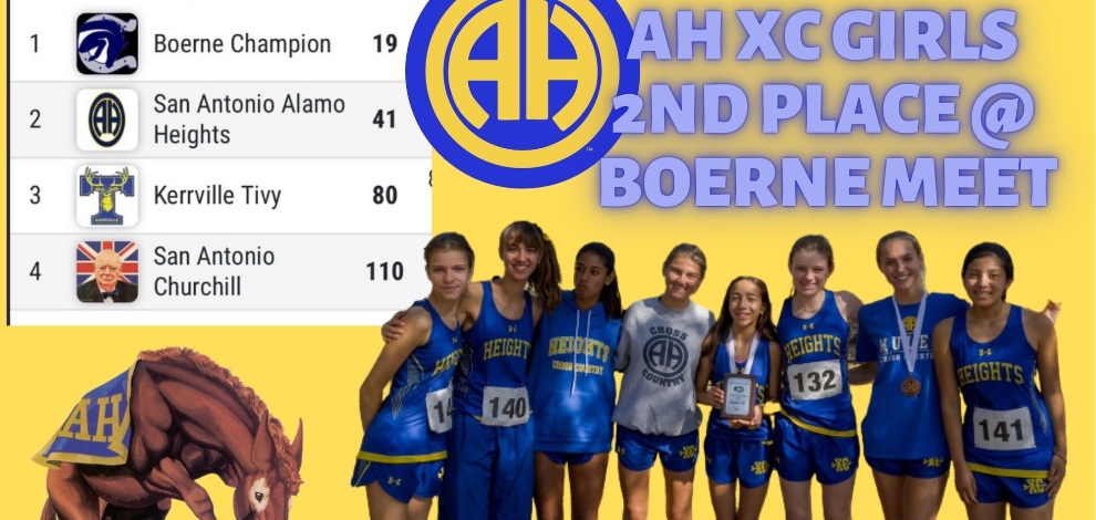 Girls 2nd Place @ Boerne Meet