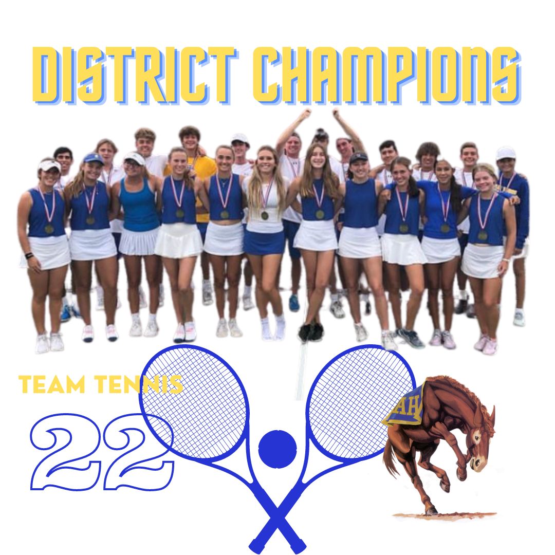 Team Tennis District Champions 2022