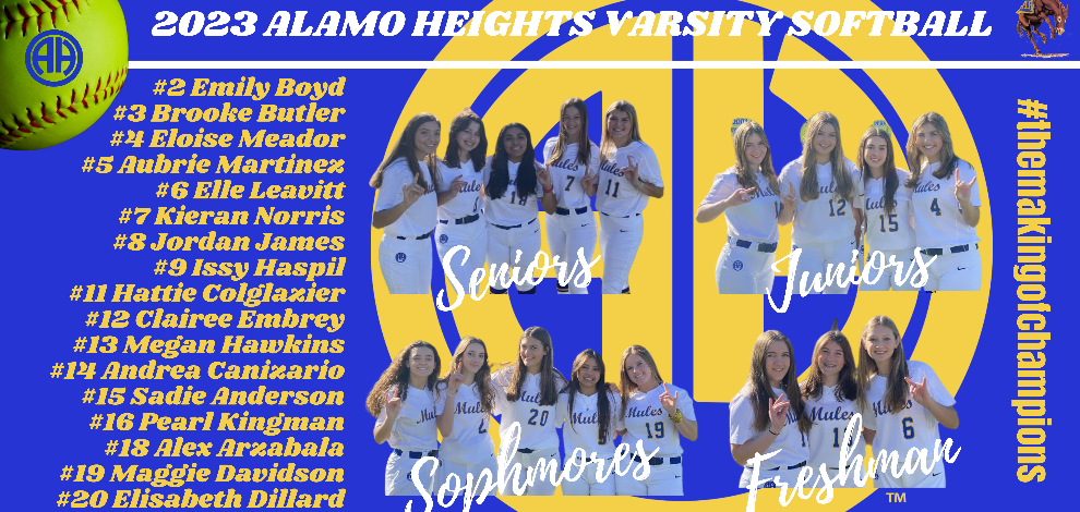 2023 Varsity Roster