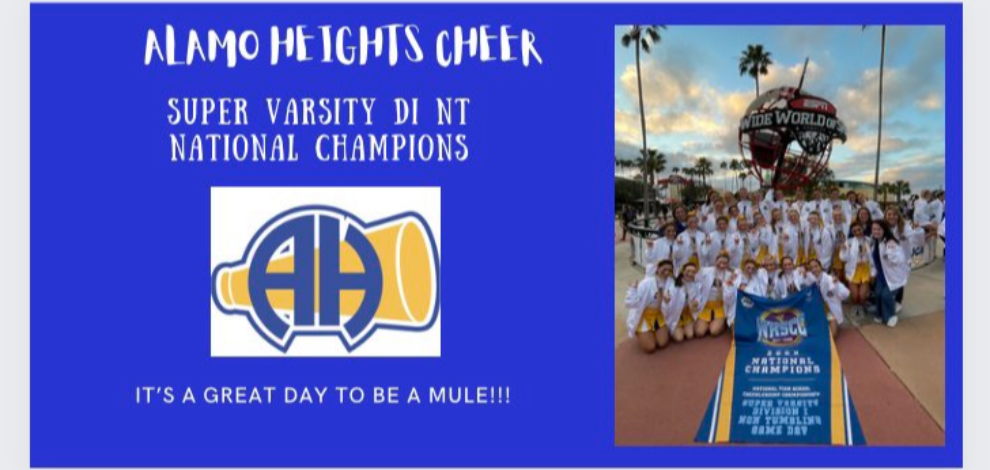 Cheer National Champions - Super Varsity DI NT