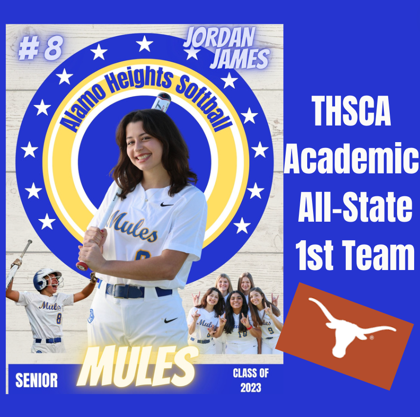 Jordan James - THSCA Academic All-State: 1st Team