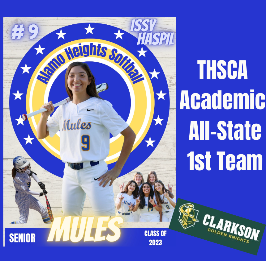 Issy Haspil - THSCA Academic All-State: 1st Team