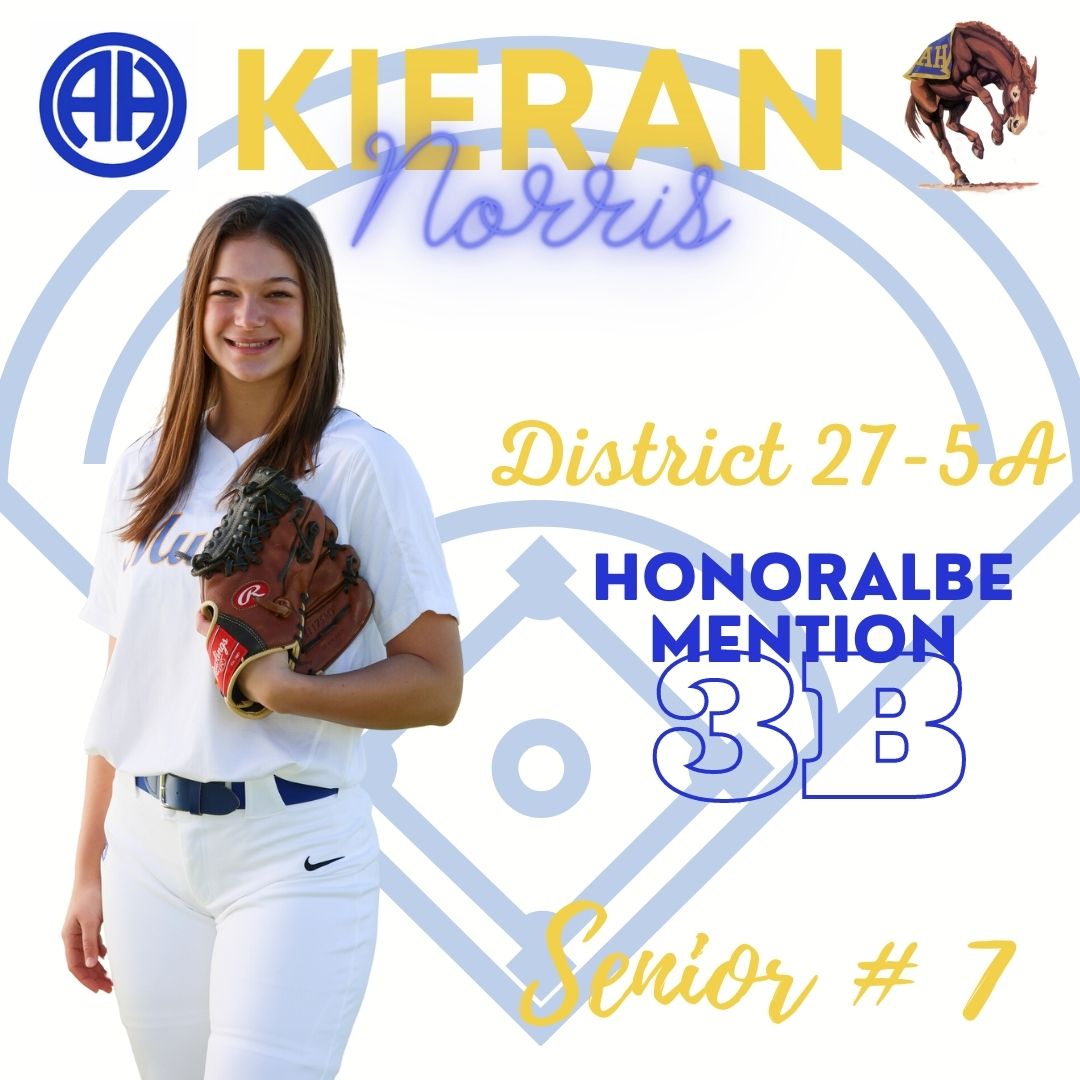 Kieran Norris Honorable Mention All District