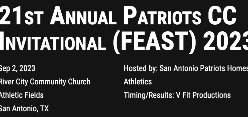 Patriot Invitational - Meet Results 9/2/23