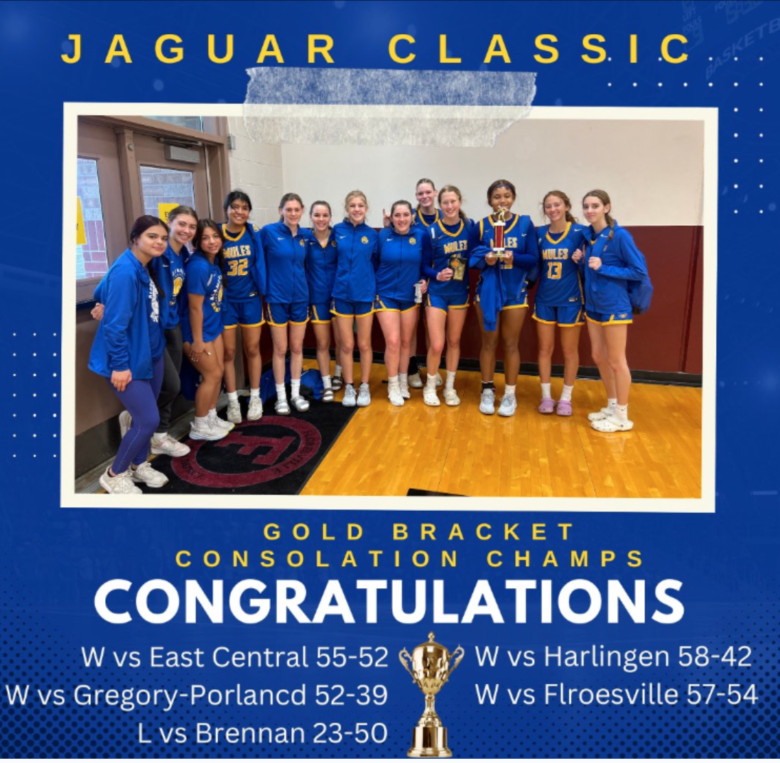 AHHS Girls Basketball Floresville Consolation Champions 2023