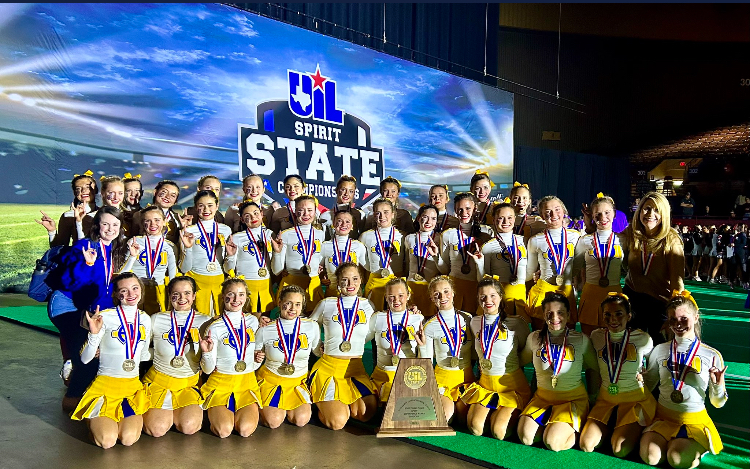 2023-2024 UIL State Cheer 5A Division 2 Bronze Medalists 
