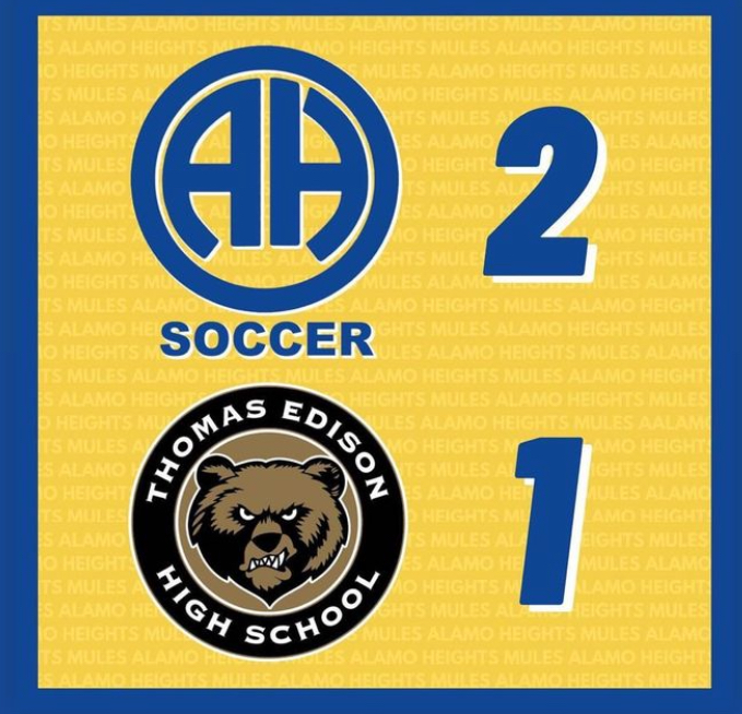 Varsity Boys Soccer Defeats Edison 1st Round of District Play