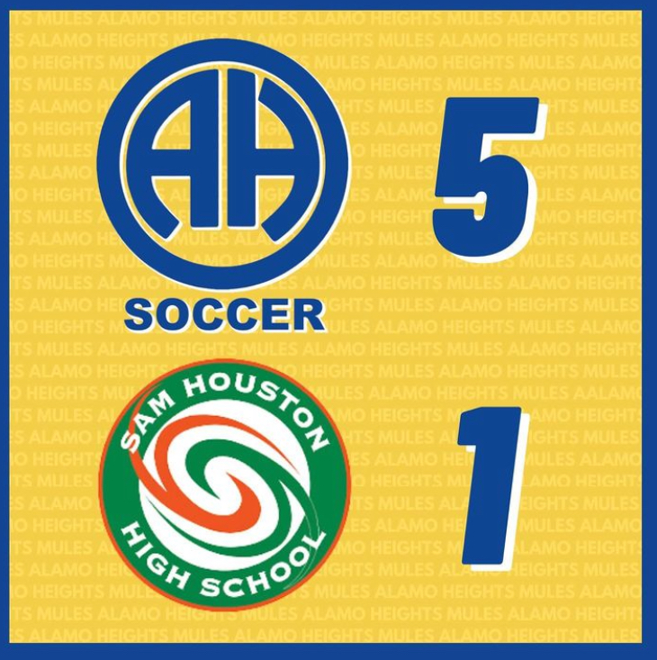 Varsity Boys Soccer Defeats Sam Houston 1st Round of District Play