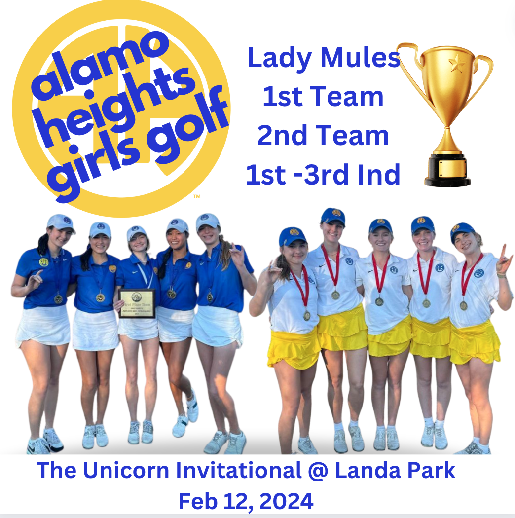 Girls Golf 1st and 2nd @ The Unicorn Invitational 