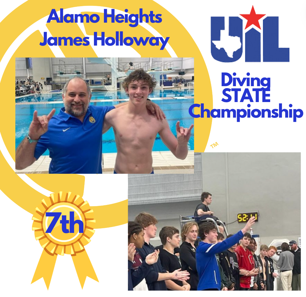 James Holloway  @ UIL State Diving Championship 