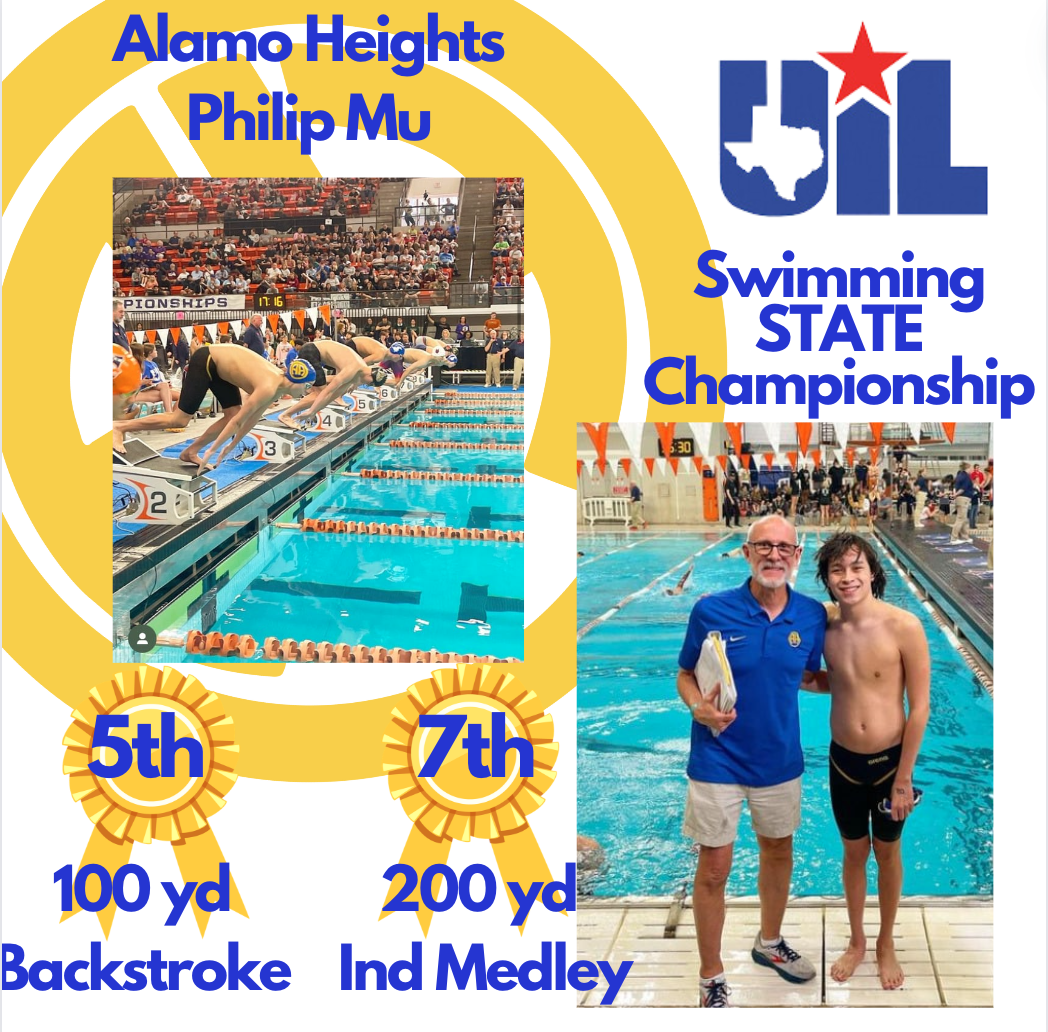 Philip Mu @ UIL State Swimming Championship 