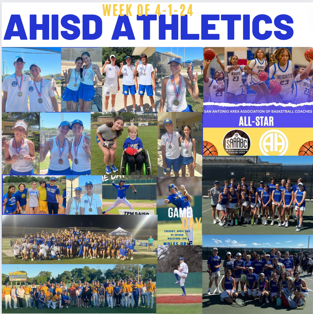 AH Athletics Week of 4/1/24