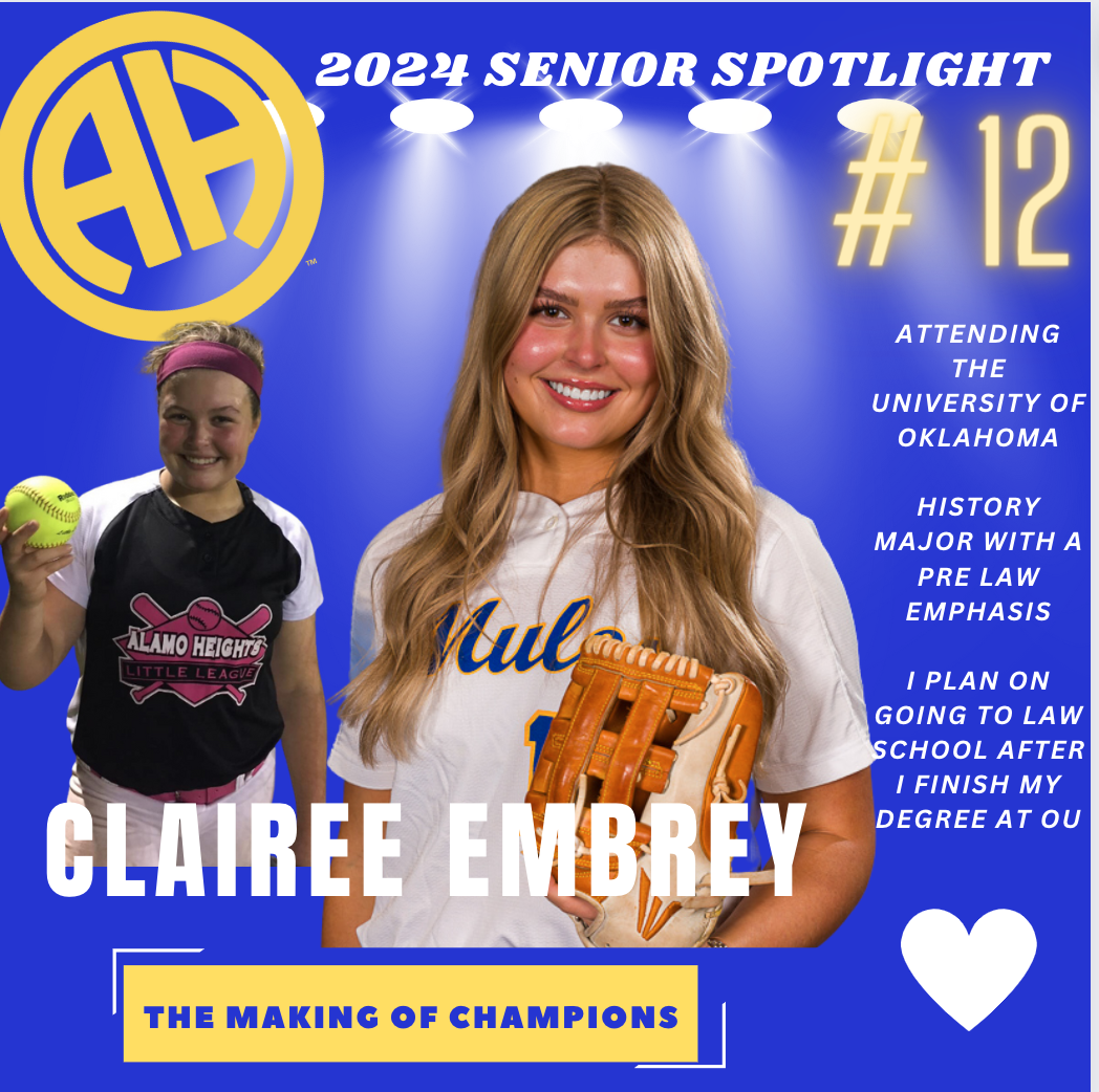 Senior Spotlight 2024 - Clairee Embrey