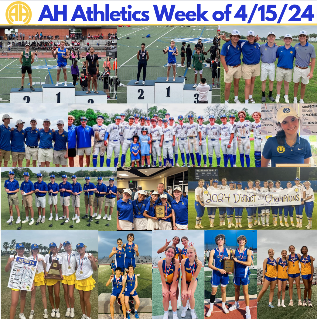 AH Athletics Week of 4/15/24