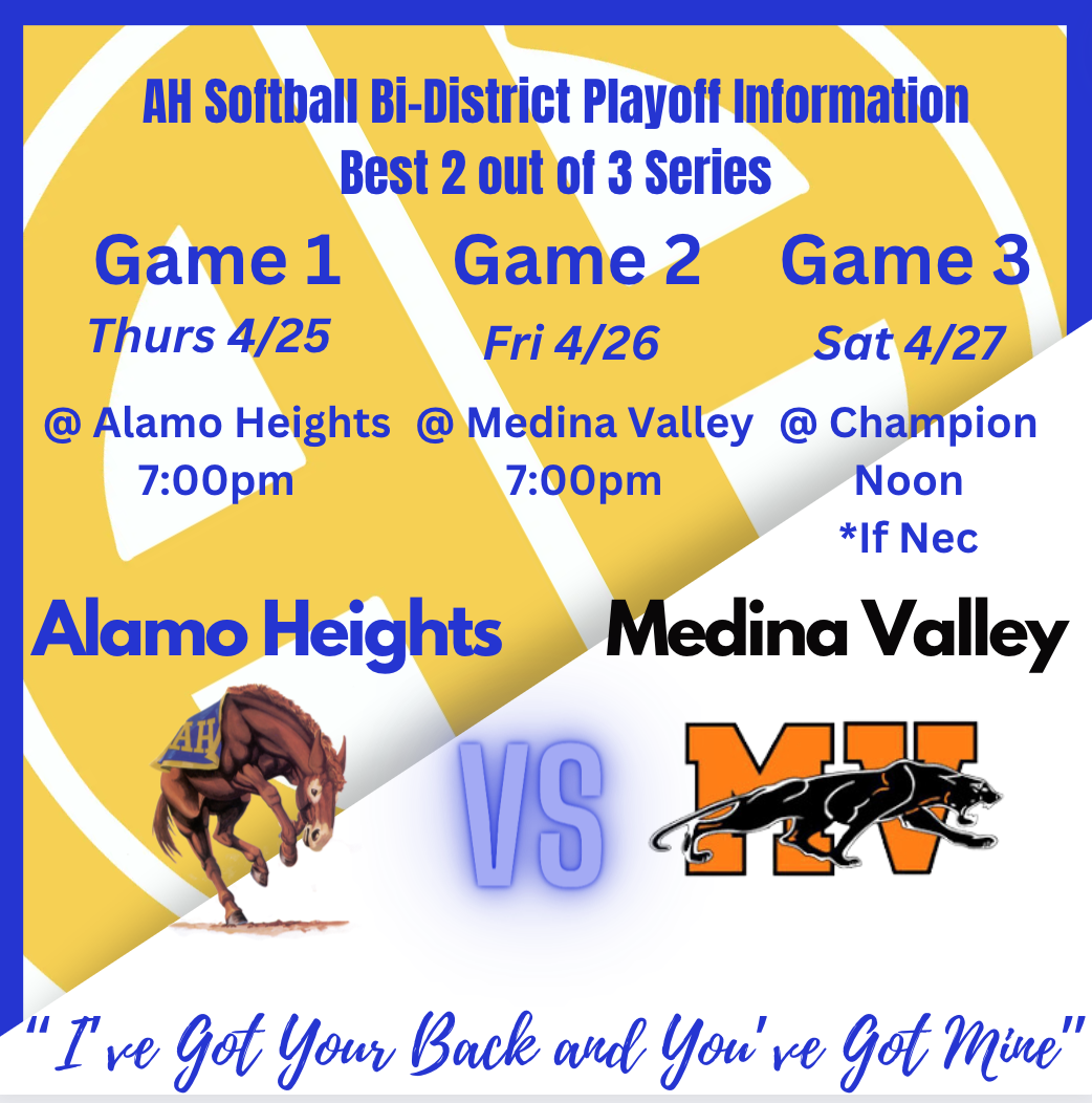 Bi-District Playoff Information