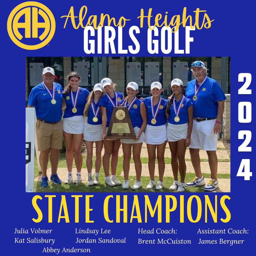 2024 5A Girls Golf STATE CHAMPIONS!