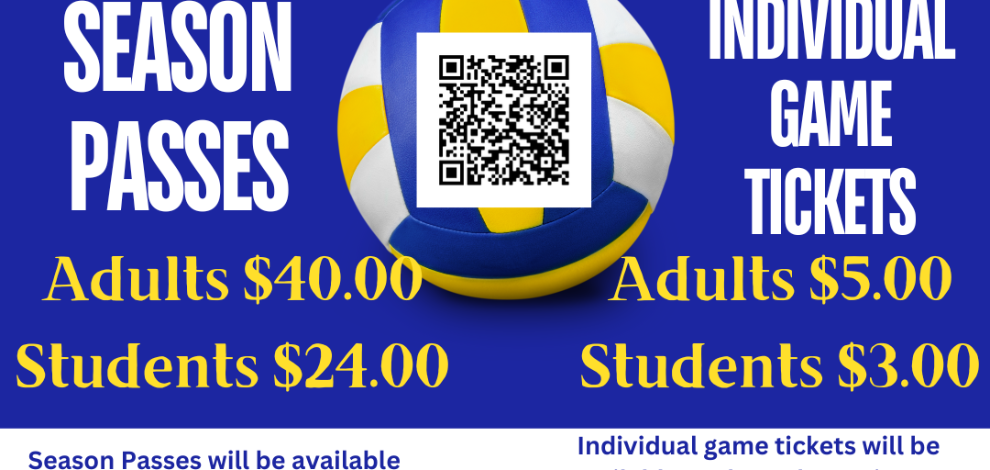 2025 AHHS VB Ticket Information 