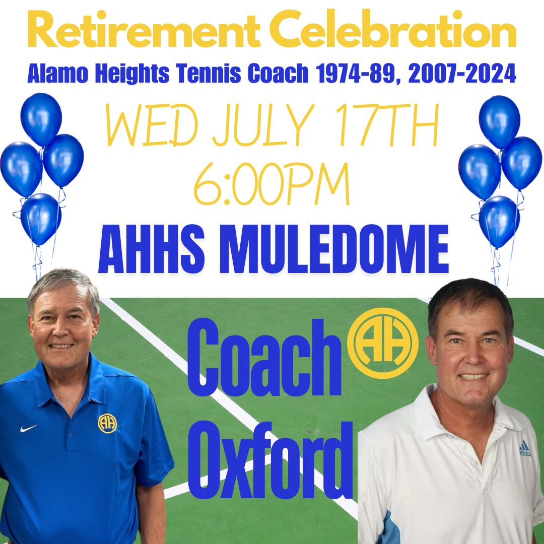Coach Oxford's Retirement Celebration