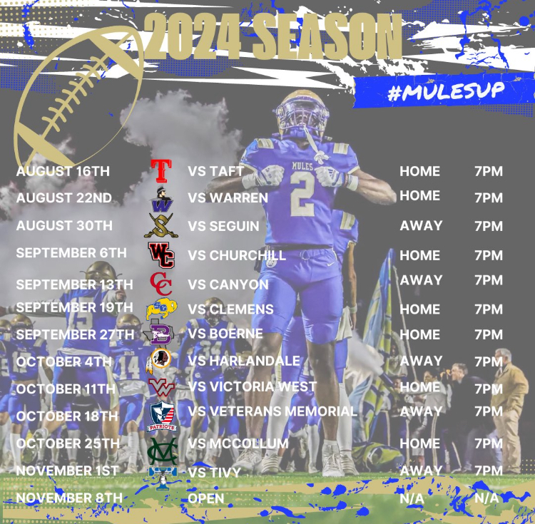 2024 Football Schedule
