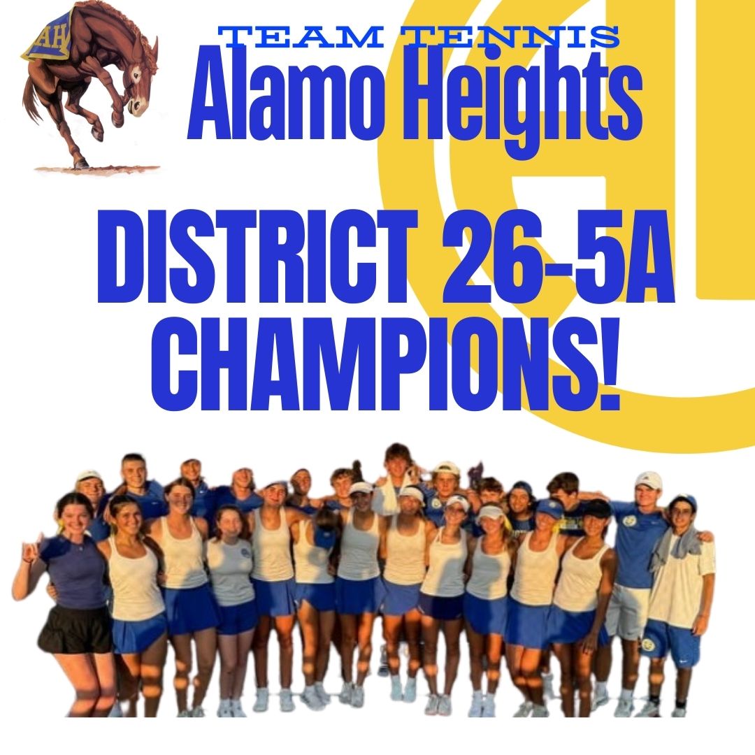 Team Tennis 2024 District 26-5A Champions!
