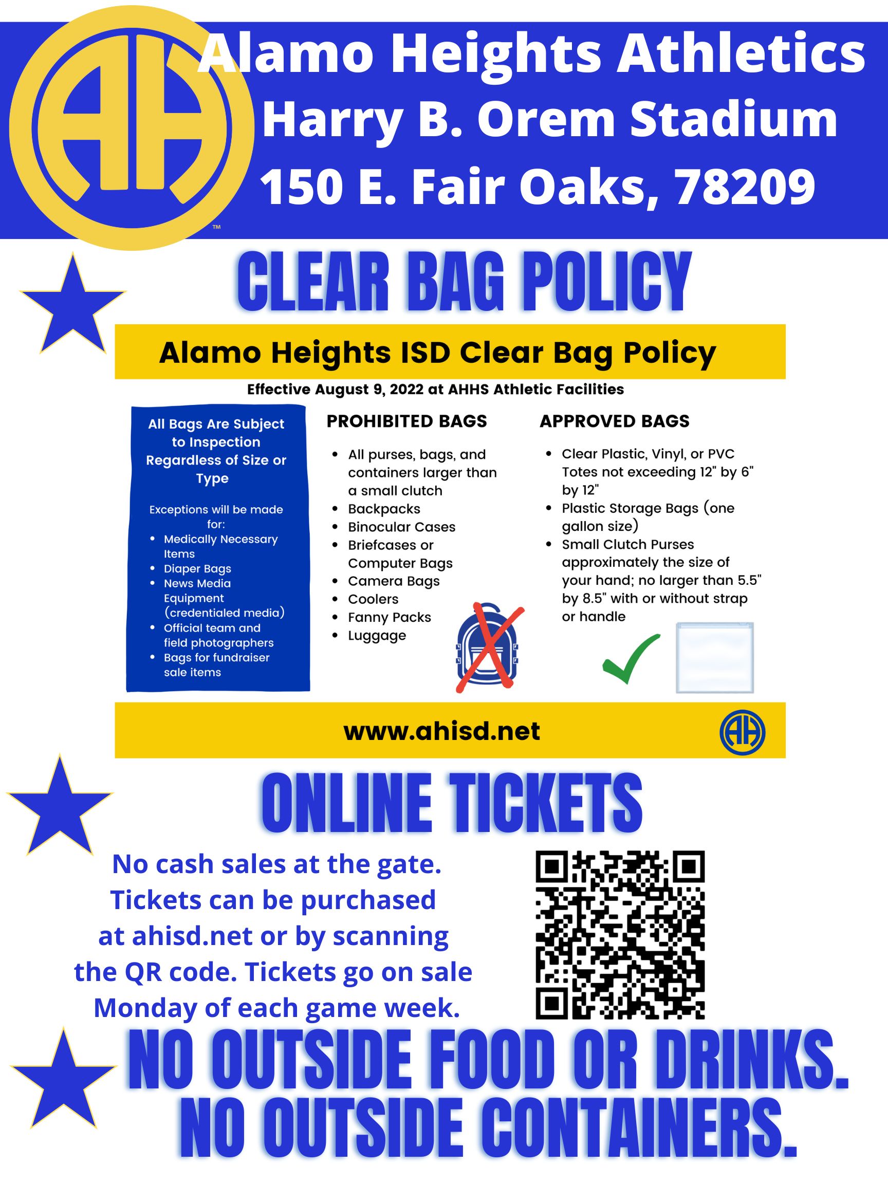 Football Game Day Information for Parents