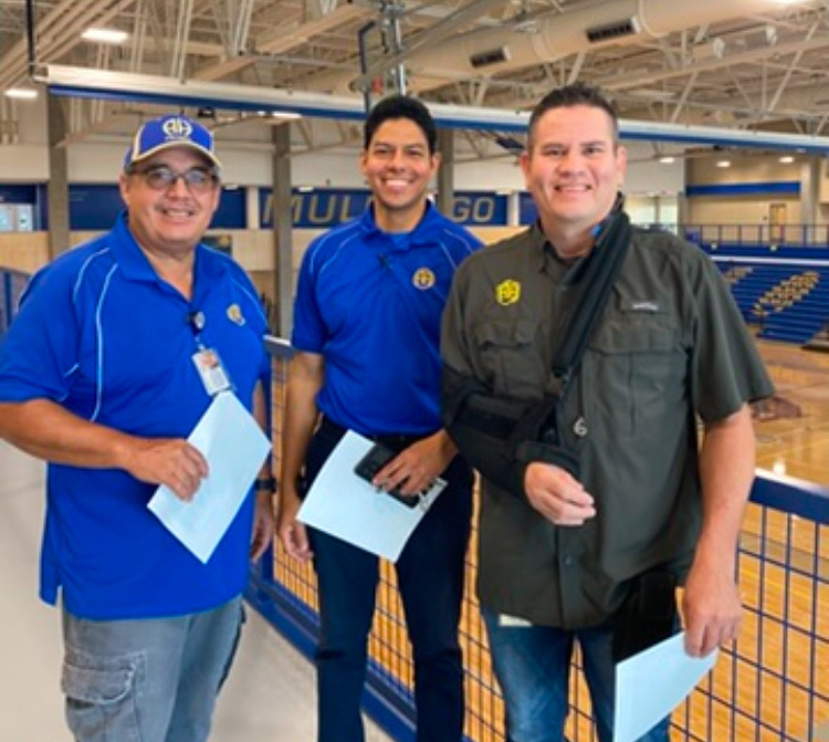 Thank you to our leaders of maintenance, custodial, and grounds services