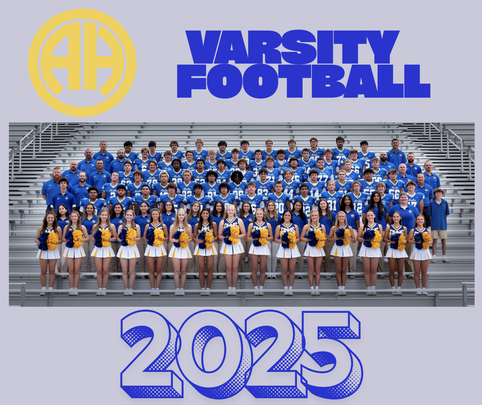 Varsity Football Team 2025