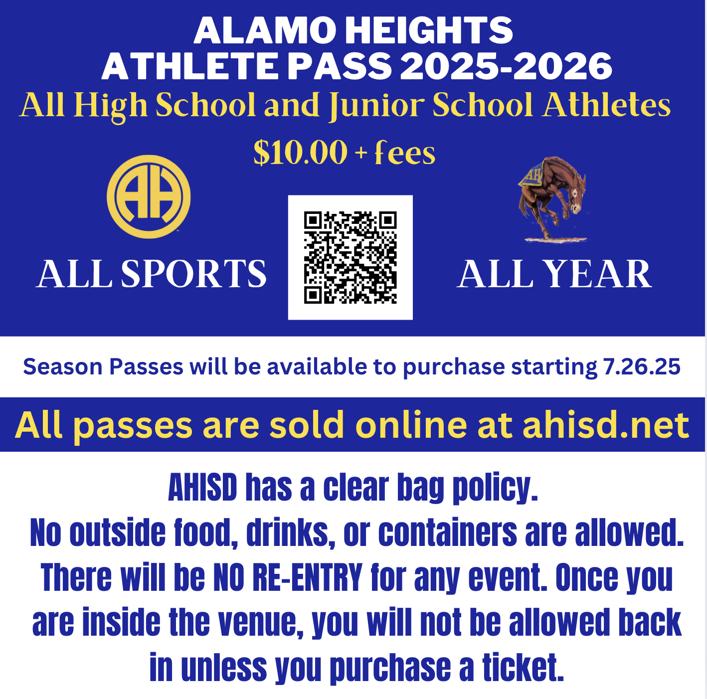 Athlete Pass 2025-2026