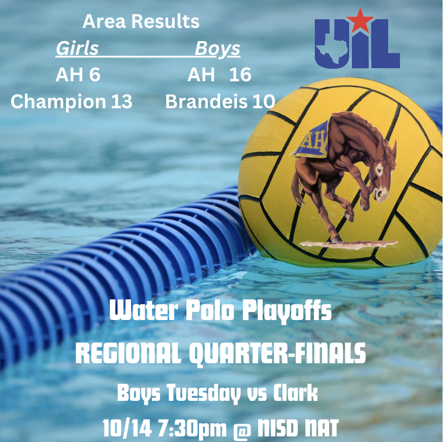 Area Results: Water Polo 2025
