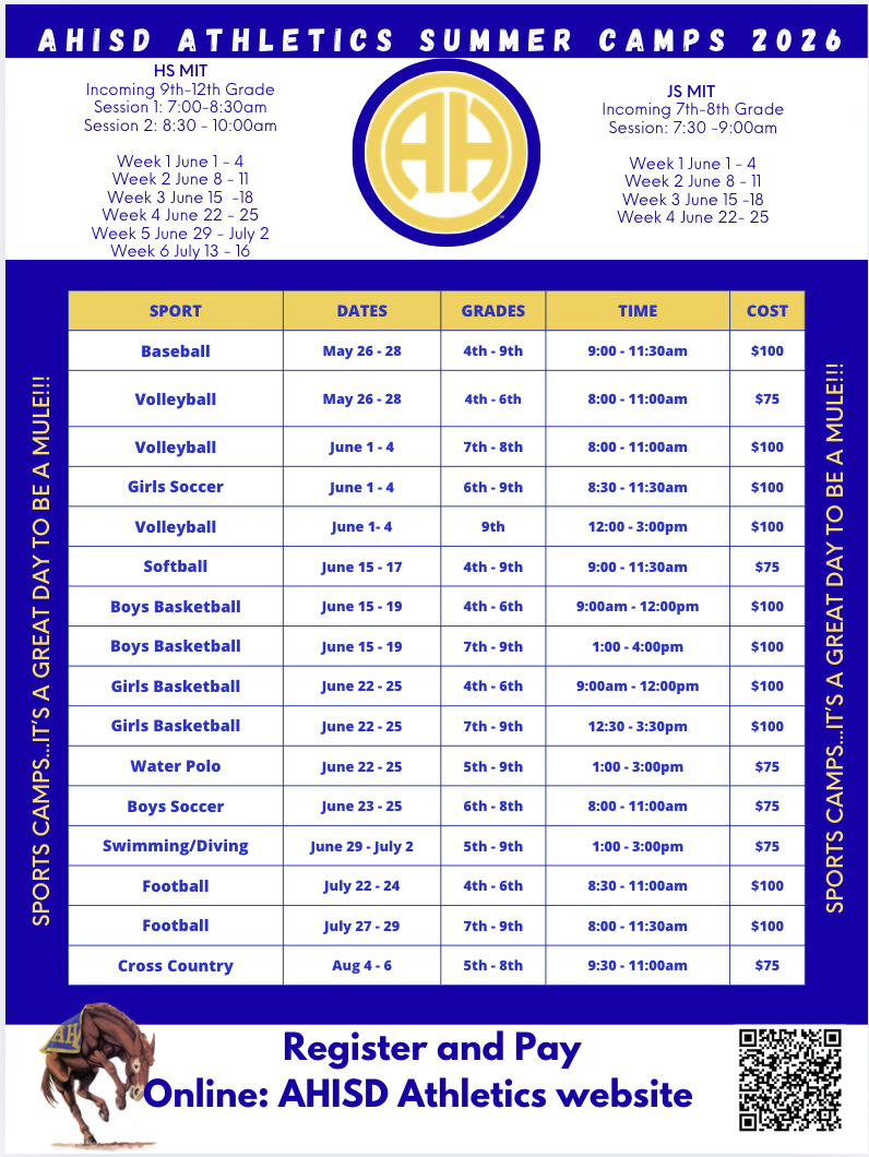 2026 Summer Camps