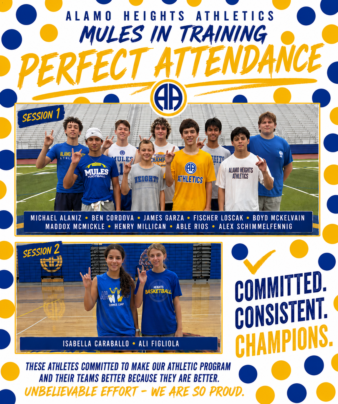 MIT Perfect Attendance!
