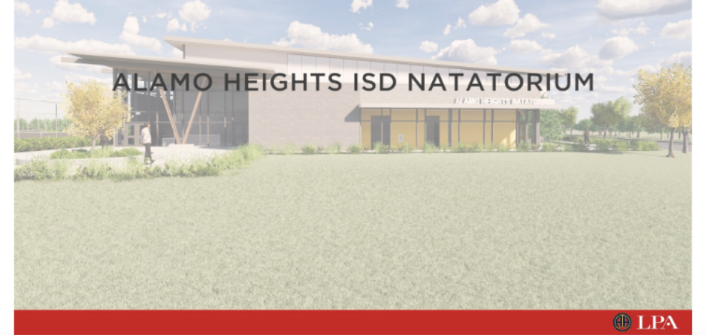 Look Ahead- Rendering by LPA of the High School Natatorium